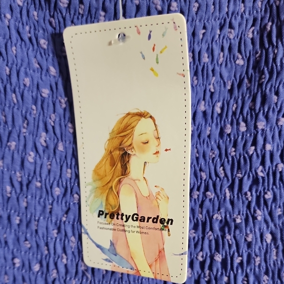 Chic Long Sleeve Blue Dress - Picture 8 of 8